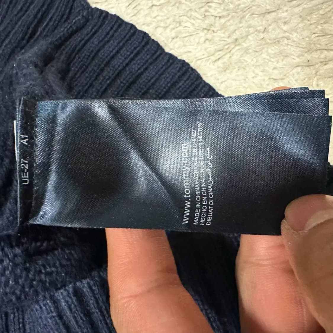 타미힐피거 니트 집업 L 상품이미지4