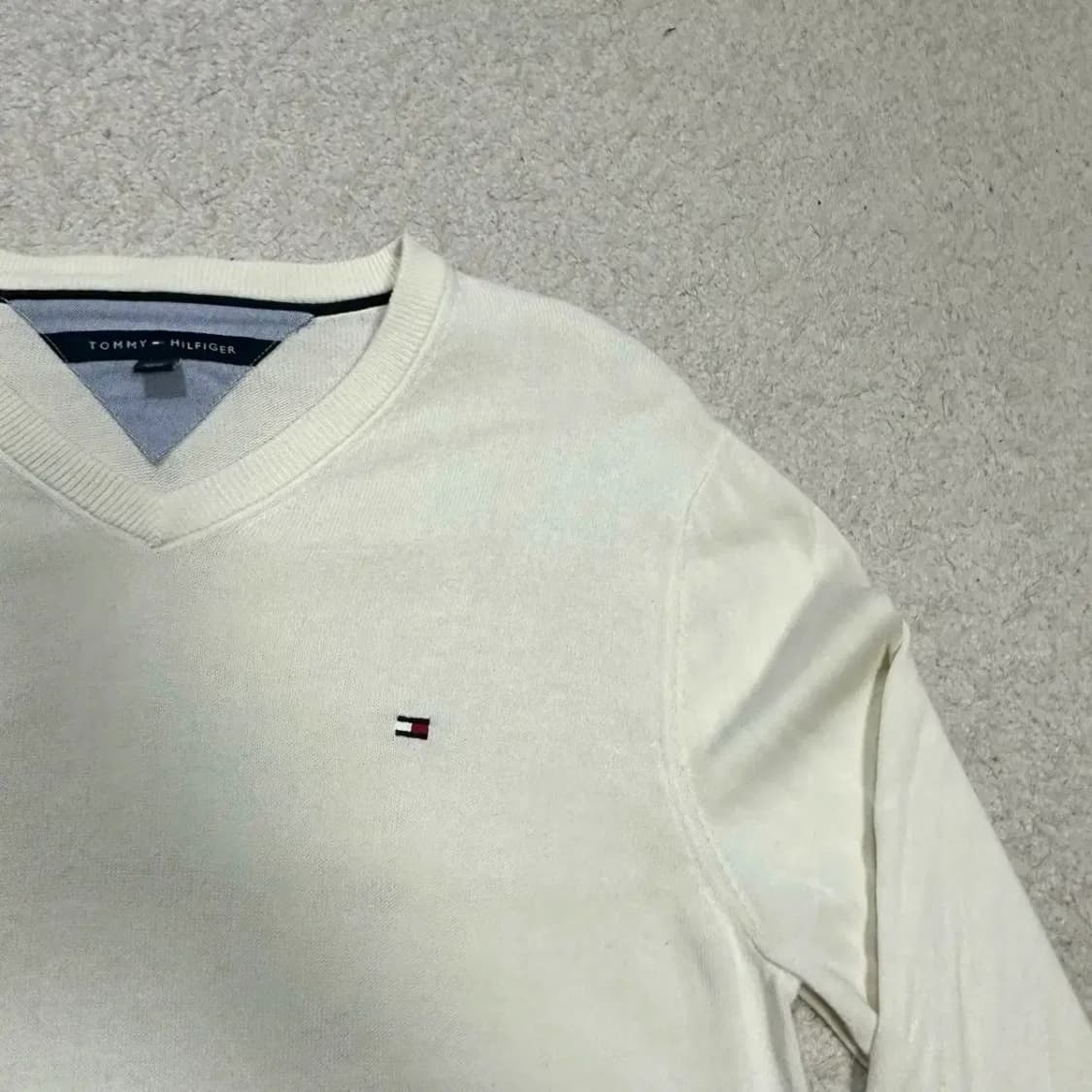 타미힐피거 니트 브이넥 s 상품이미지5