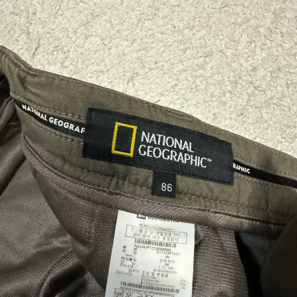 내셔널지오그래픽 카고 바지 86 상품이미지5
