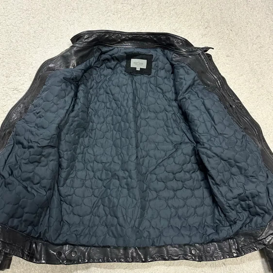 시리즈 양가죽 누빔 자켓 100 상품이미지4