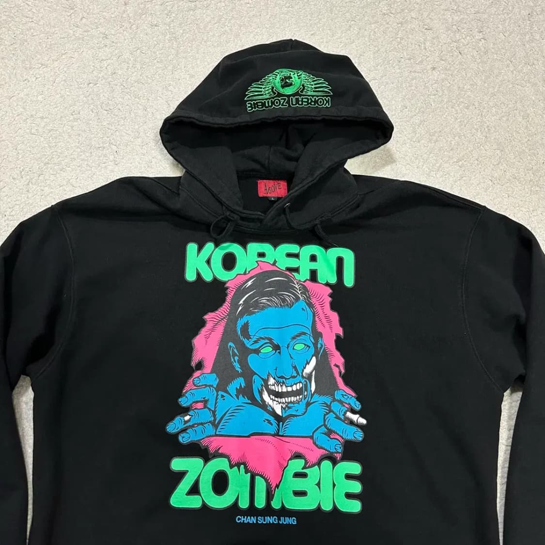 어보브 코리안좀비 후드티 L 상품이미지2