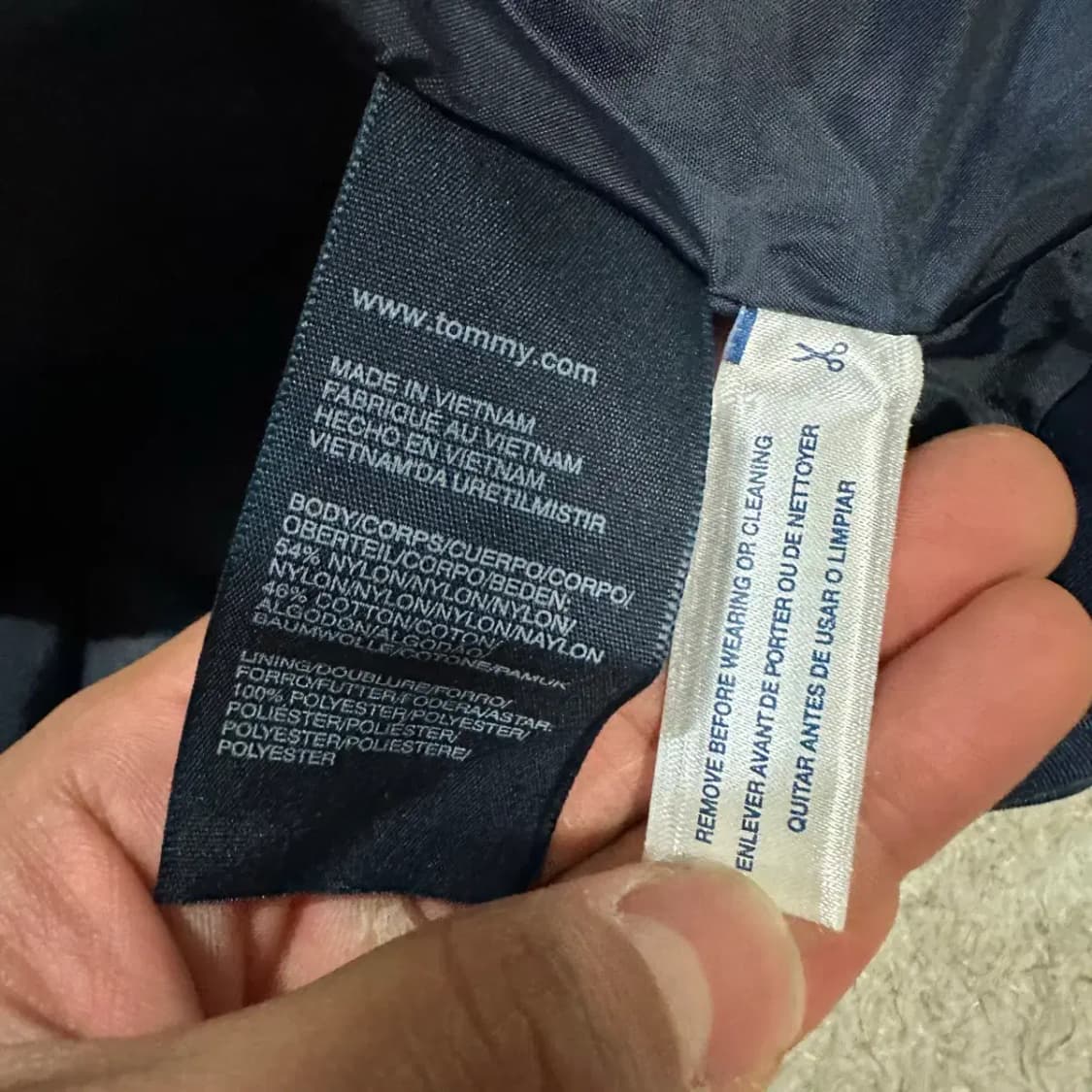 타미힐피거 자켓 네이비 여성 s 상품이미지3