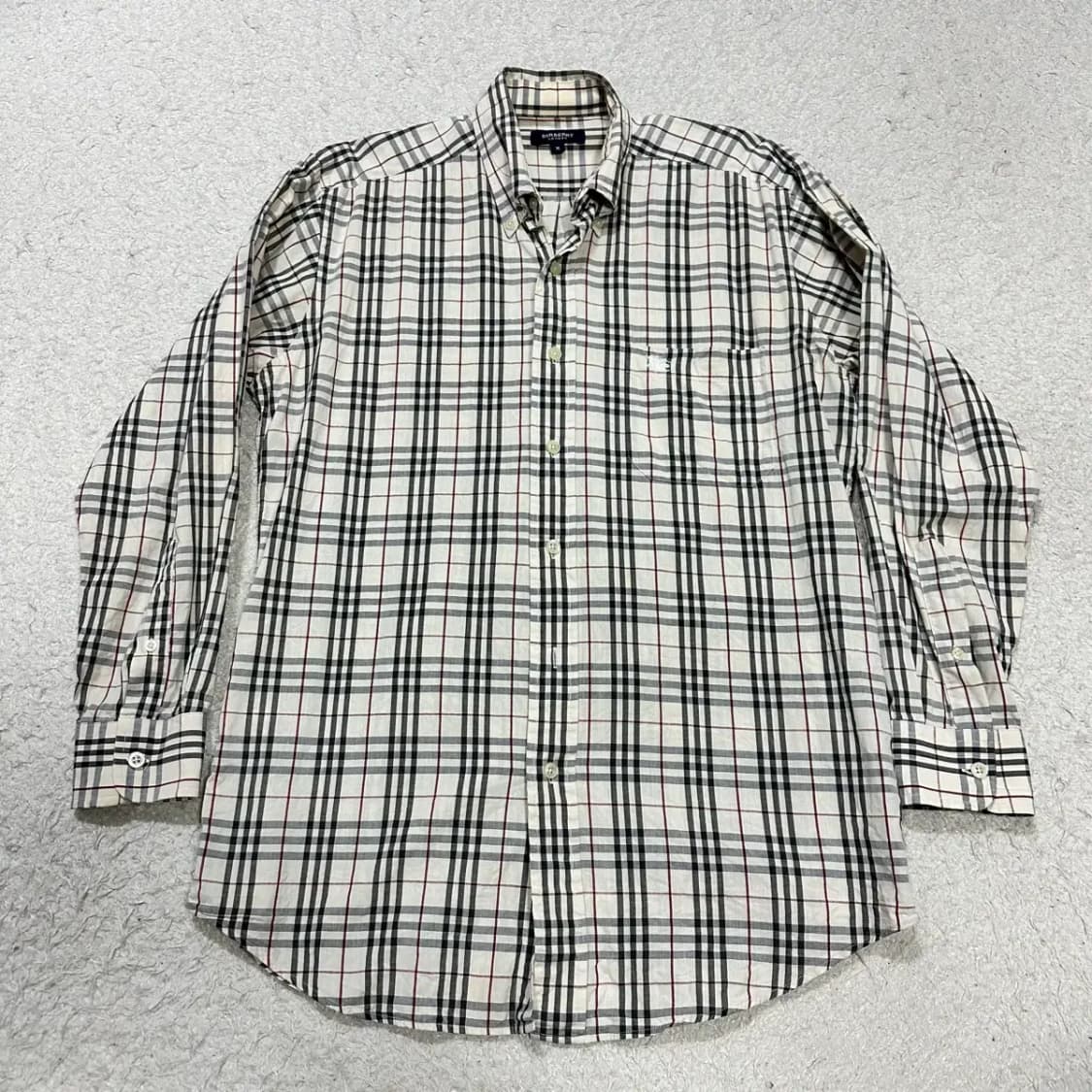 버버리 셔츠 체크 m 상품이미지1