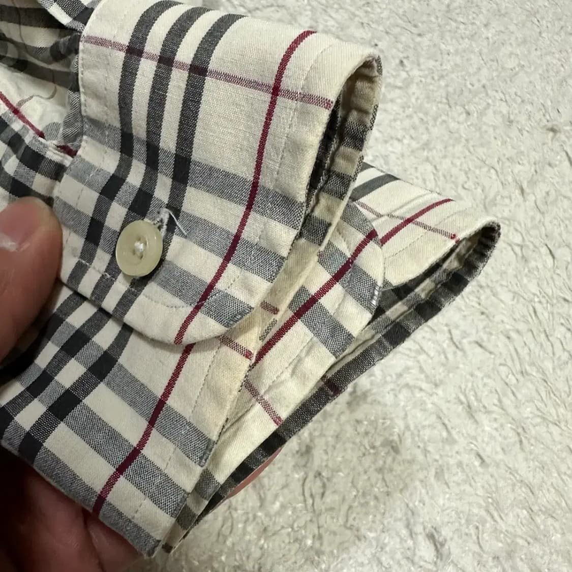 버버리 셔츠 체크 m 상품이미지6