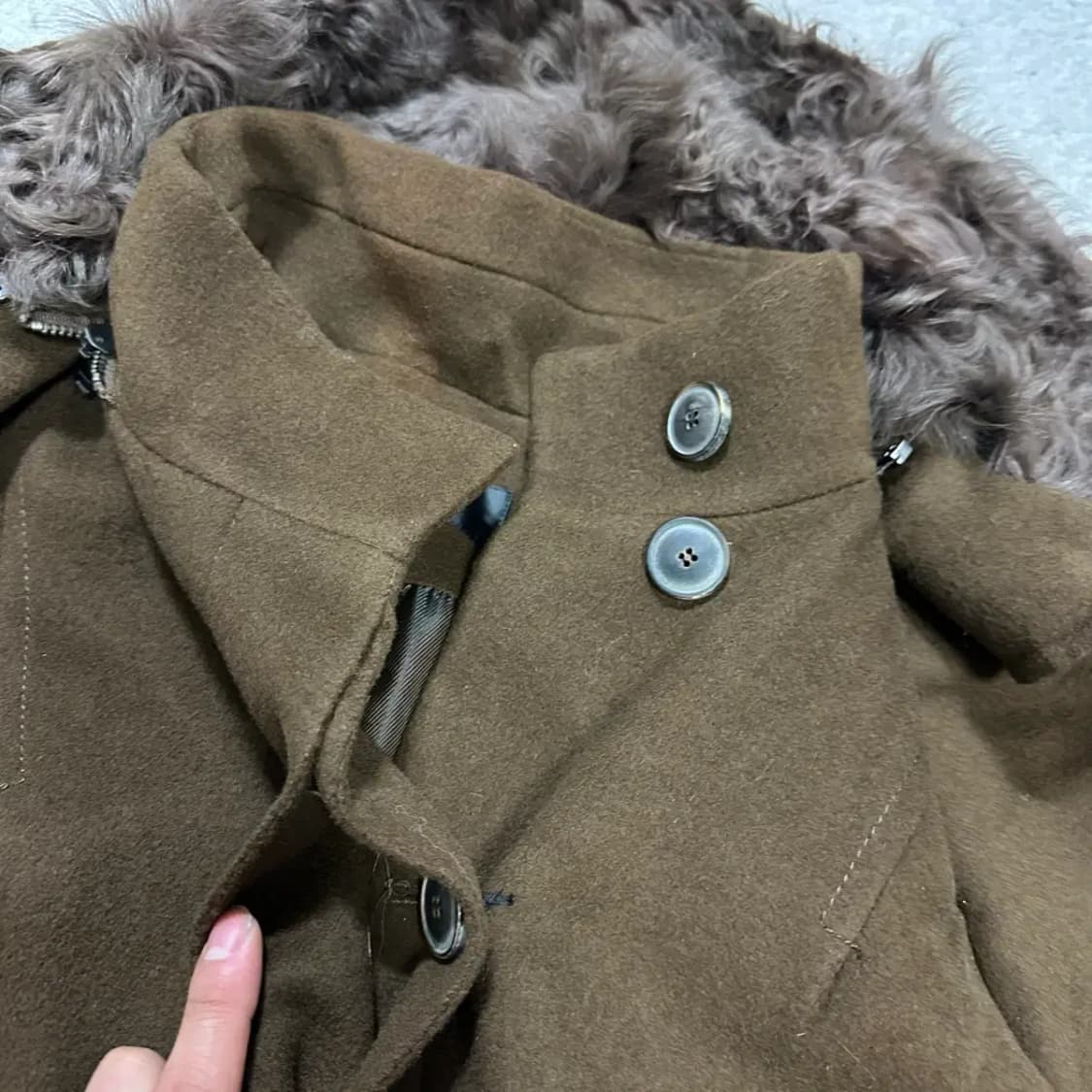 시스템 모직 코트 82 상품이미지2