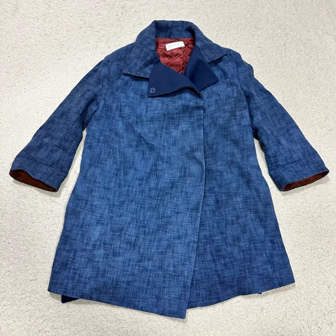 타임 모직 코트 여성 상품이미지1