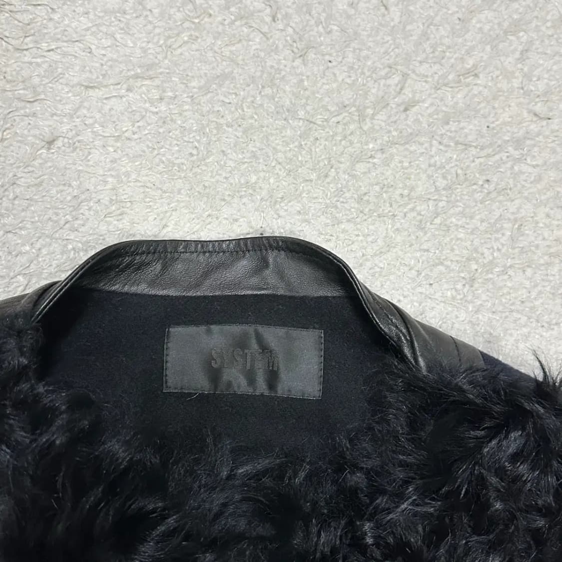 시스템 모직 코트 여성 상품이미지3