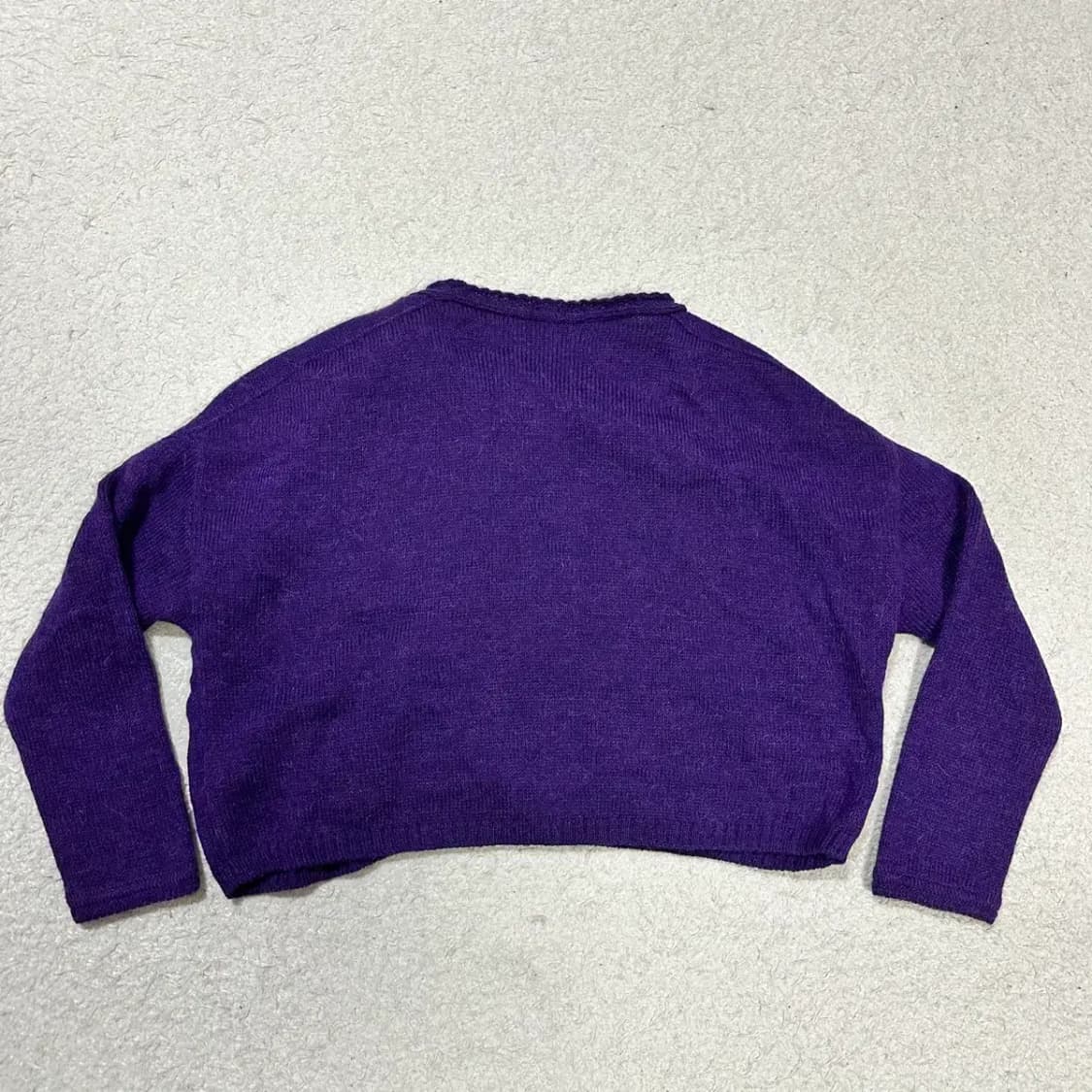 sjsj 니트 퍼플 90 상품이미지5