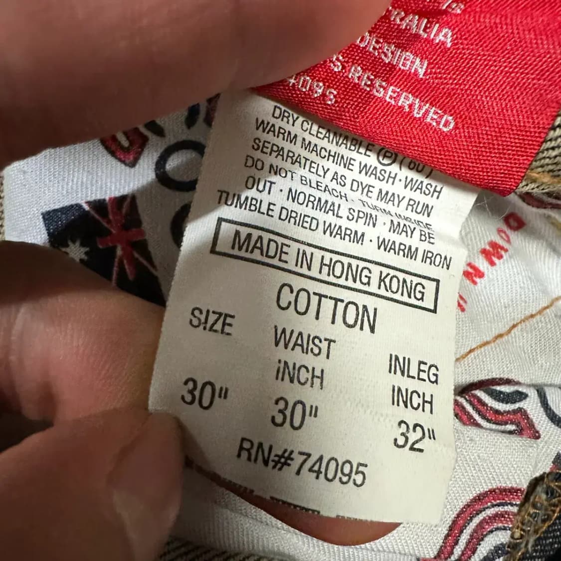 쿠지 청바지 데님 팬츠 28인치 상품이미지5