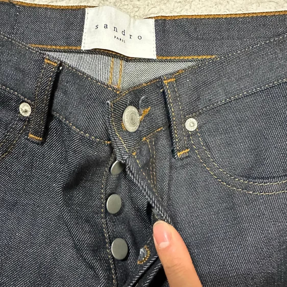 산드로 청바지 데님 팬츠 30인치 상품이미지2