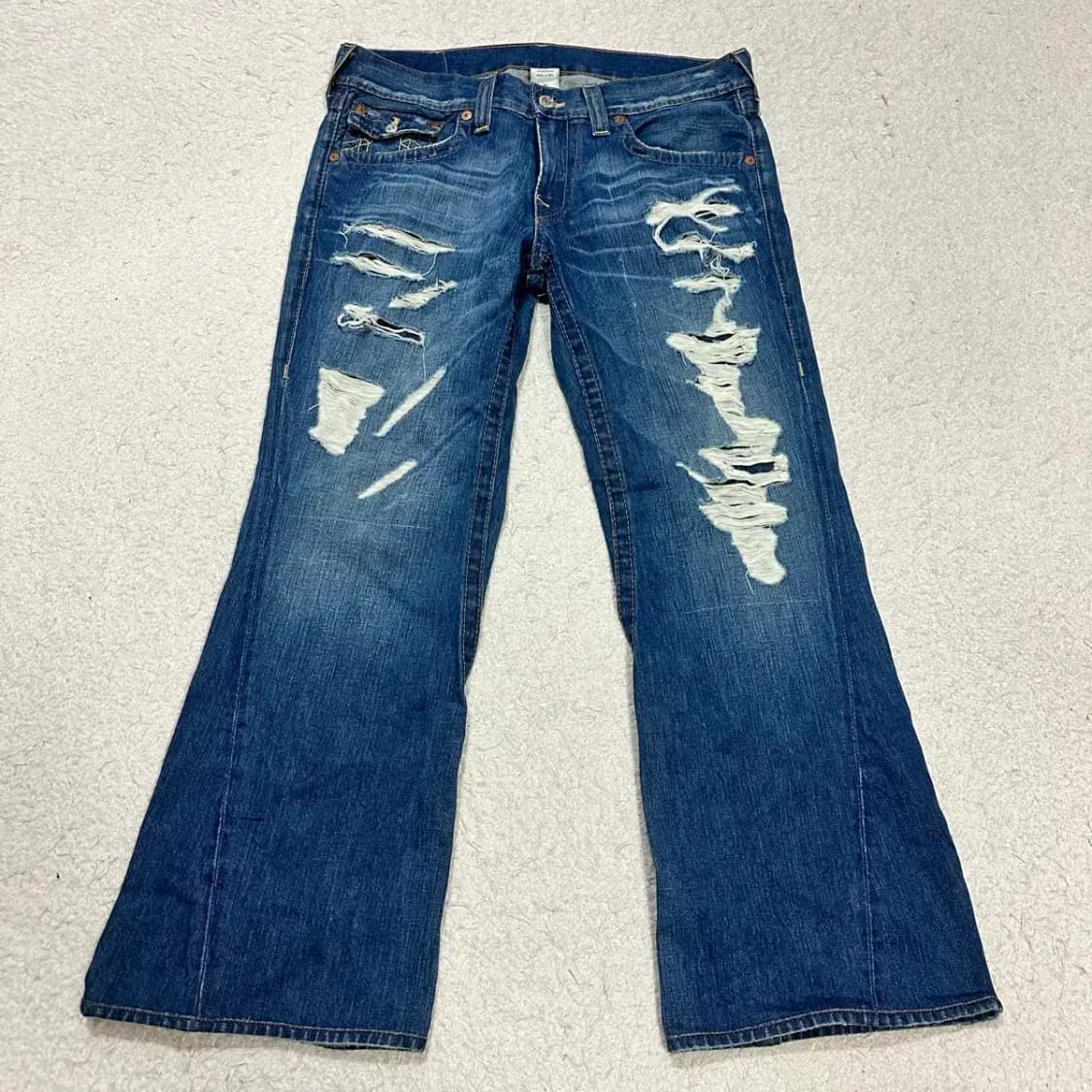 트루릴리젼 청바지 데님 팬츠 36인치 상품이미지1