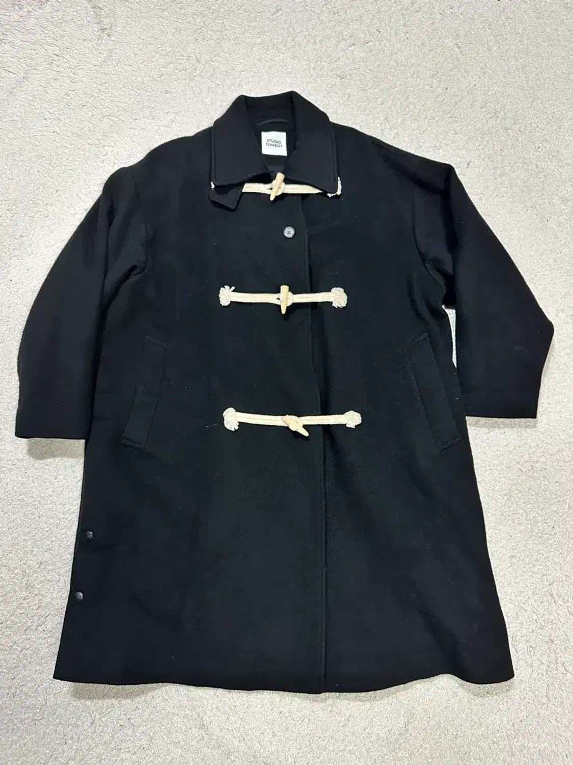 스튜디오톰보이 더플코트 떡볶이코트 상품이미지1