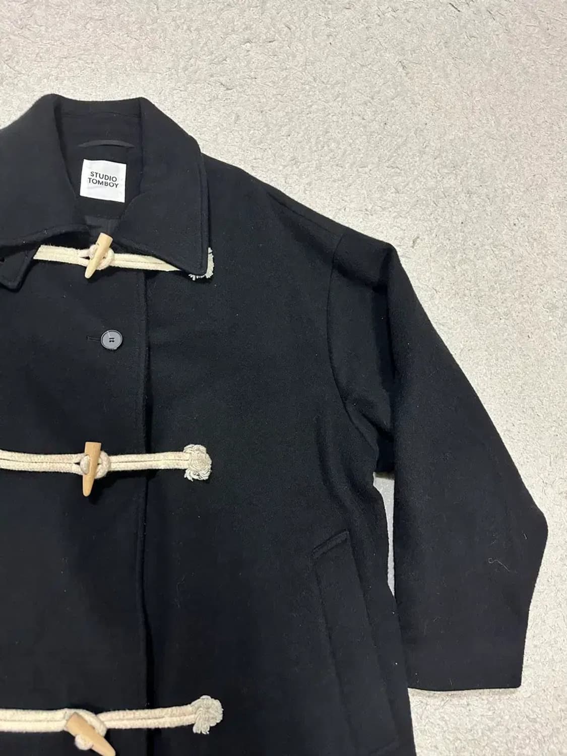 스튜디오톰보이 더플코트 떡볶이코트 상품이미지3