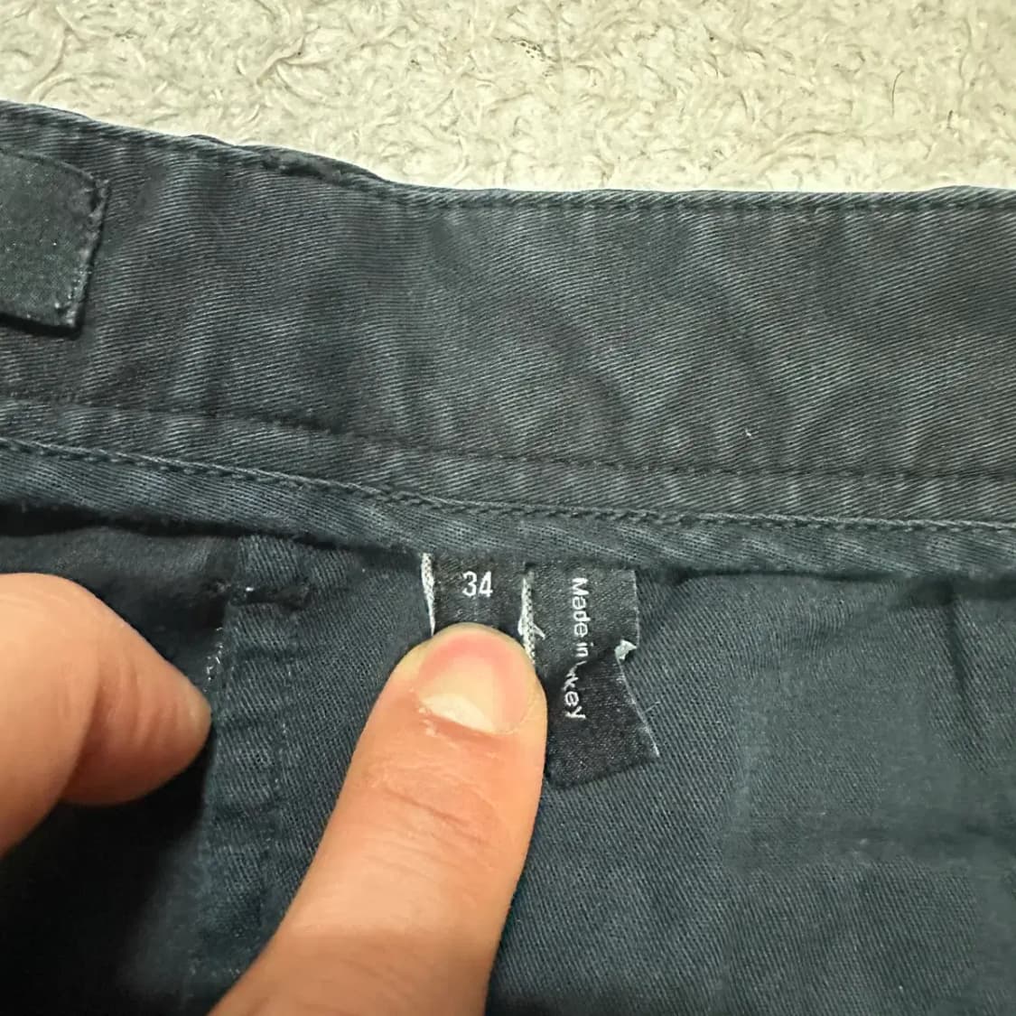 띠어리 면바지 34인치 상품이미지3