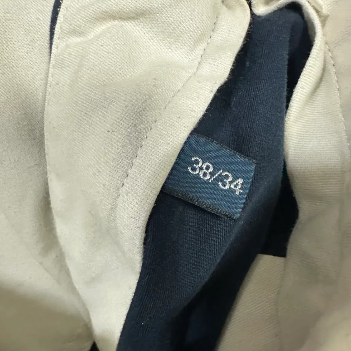 폴로 면바지 네이비 36인치 상품이미지3