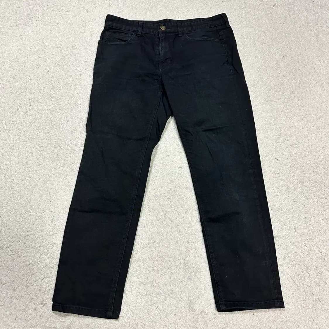 솔리드옴므 블랙진 데님 팬츠 30인치 상품이미지1