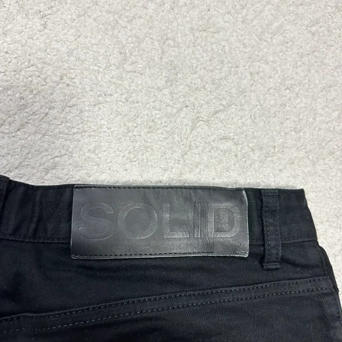 솔리드옴므 블랙진 데님 팬츠 30인치 상품이미지7