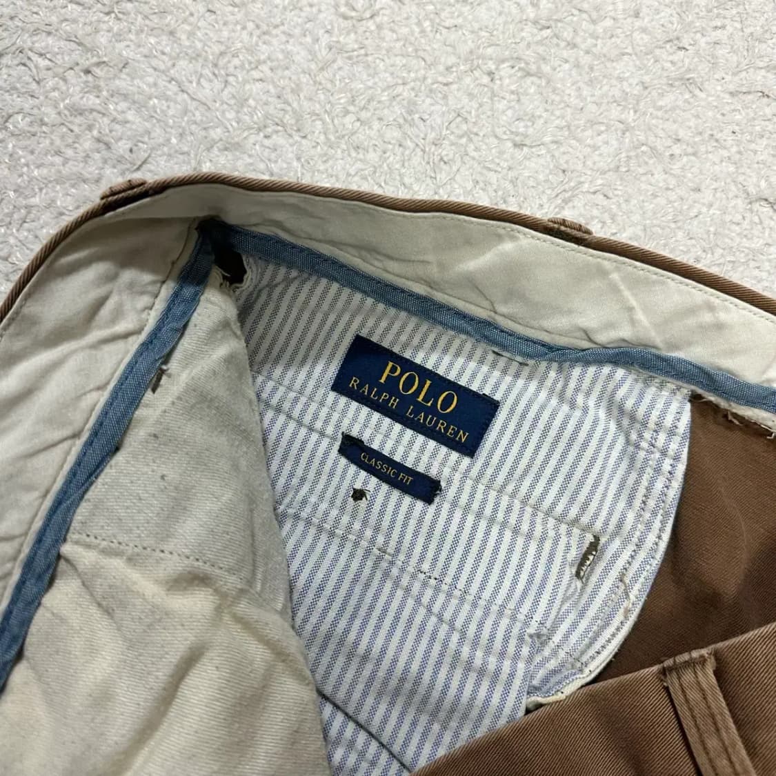 폴로 면바지 치노 팬츠 38인치 상품이미지4