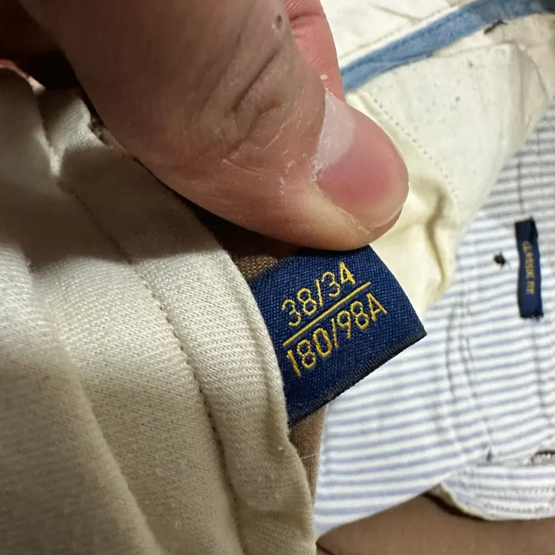 폴로 면바지 치노 팬츠 38인치 상품이미지5