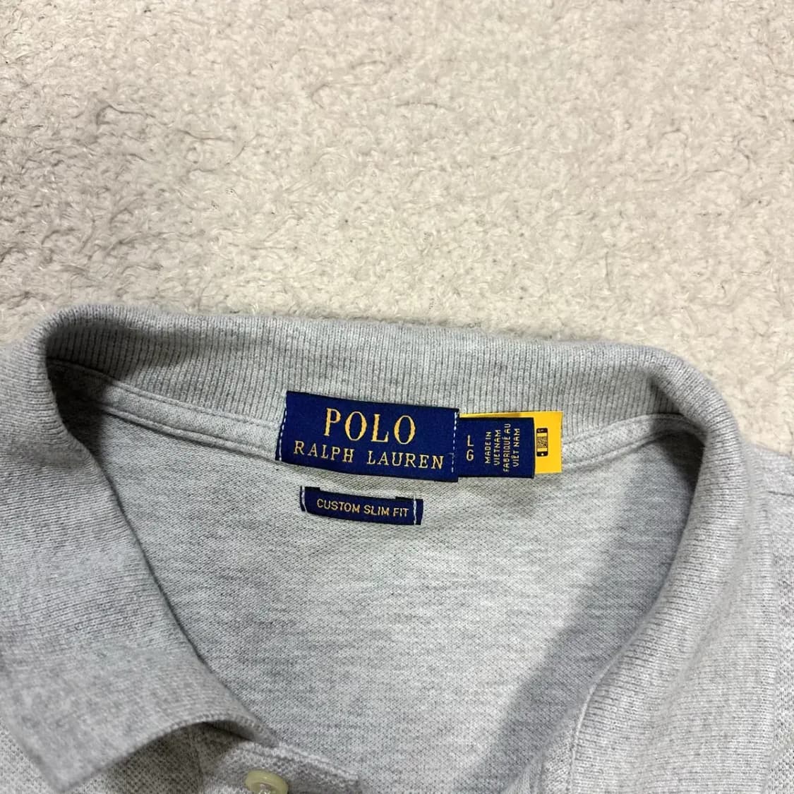 폴로 긴팔 카라티 L 상품이미지3