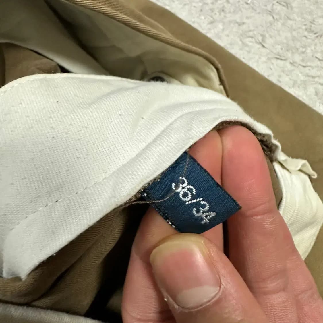 폴로 면바지 치노 팬츠 33인치 상품이미지5