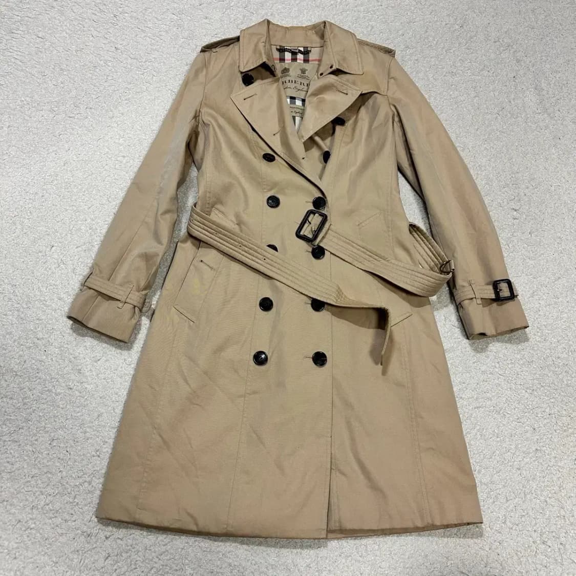 버버리 트렌치 코트 베이지 여성 상품이미지1