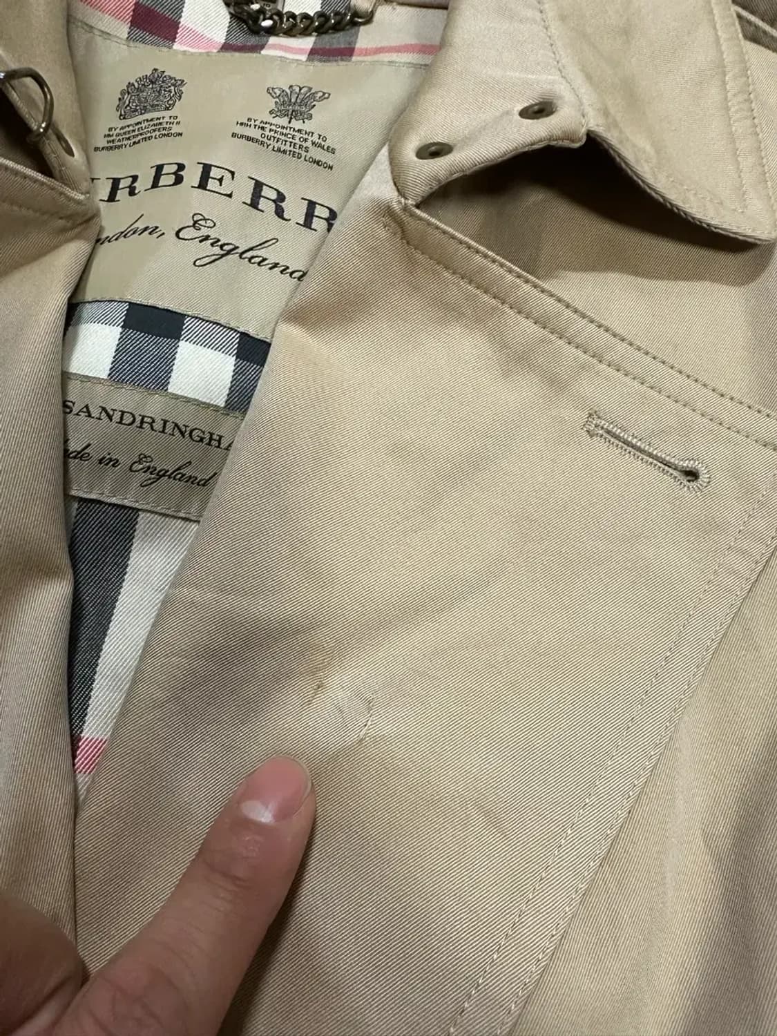 버버리 트렌치 코트 베이지 여성 상품이미지10