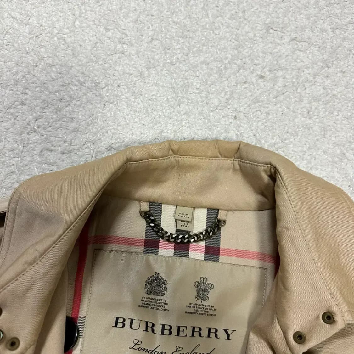 버버리 트렌치 코트 베이지 여성 상품이미지4