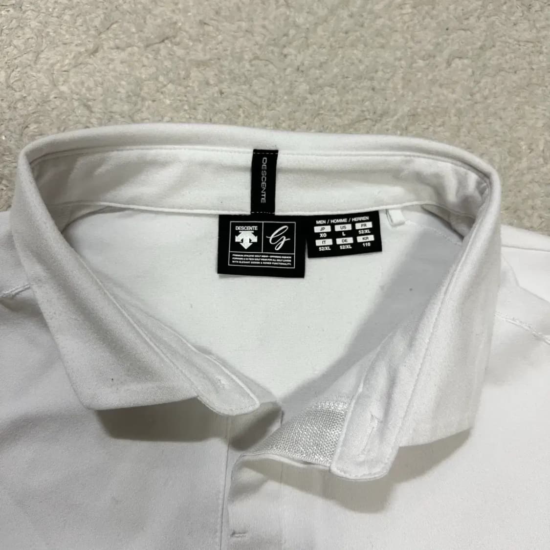 데상트 긴팔 카라티 110 상품이미지4