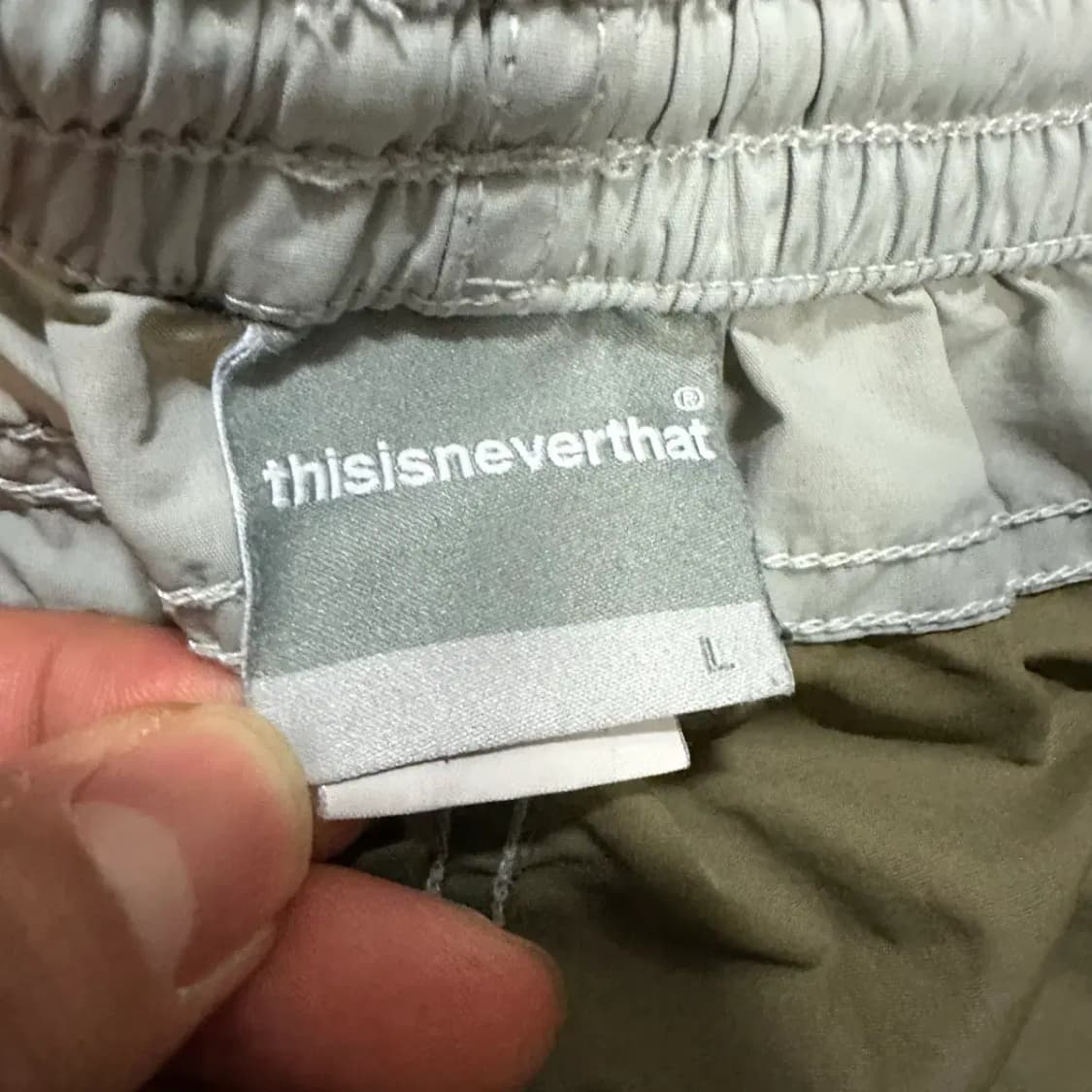 디스이즈네버댓 나일론 조거 팬츠 바지 L 상품이미지5