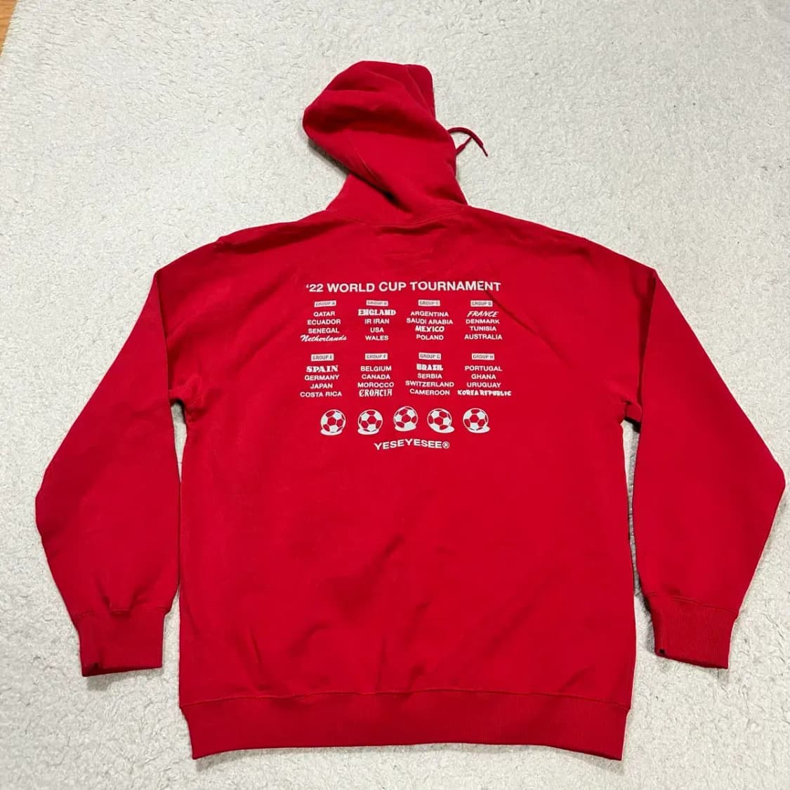 예스아이씨 후드티 L 상품이미지5