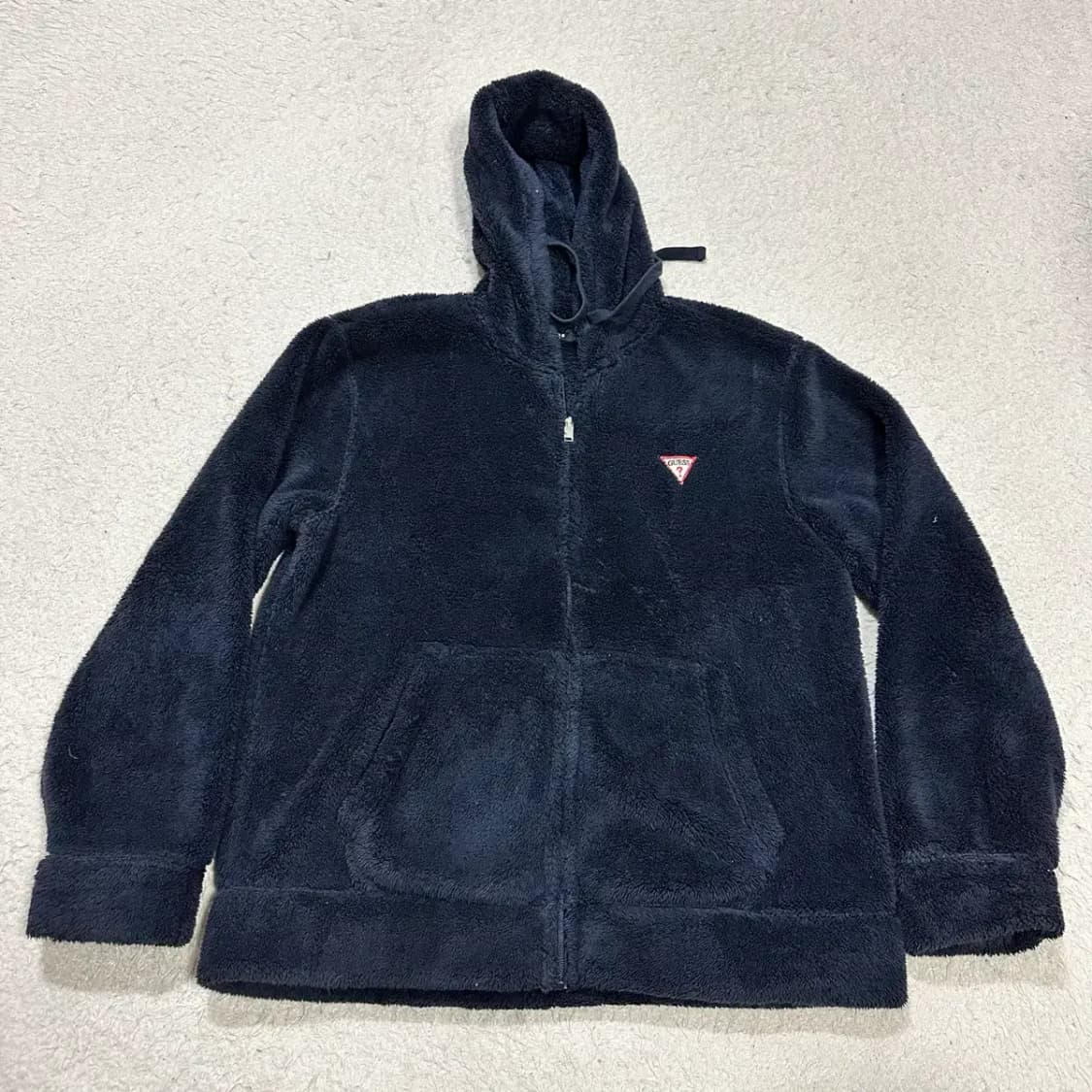 게스 후리스 집업 XL 상품이미지1