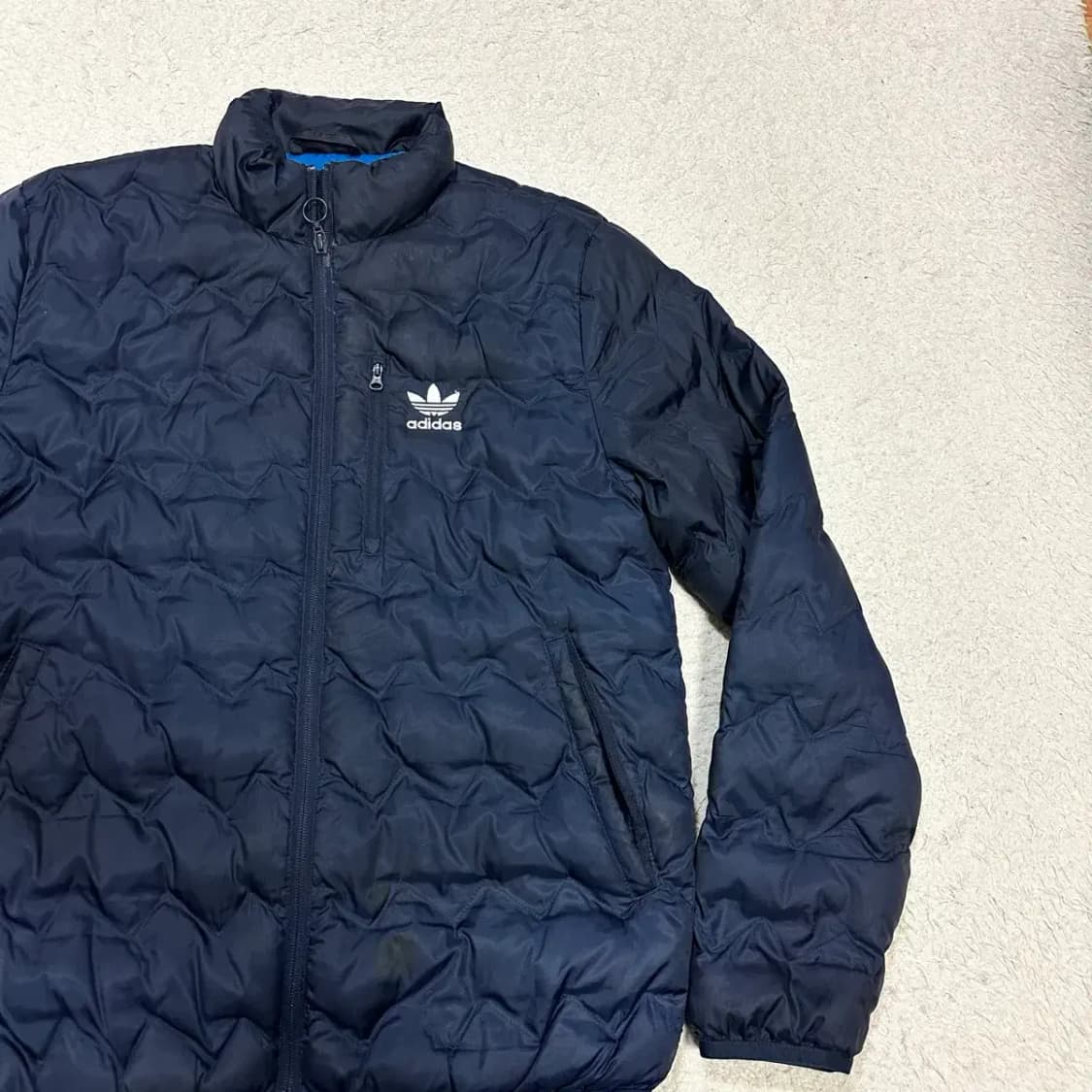 아디다스 점퍼 네이비 s 상품이미지2