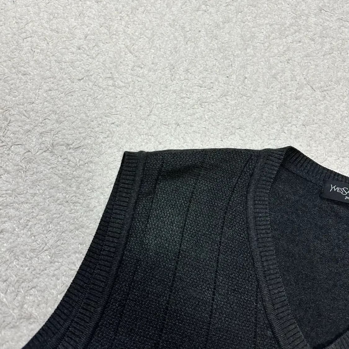 입생로랑 니트 조끼 베스트 100 상품이미지2