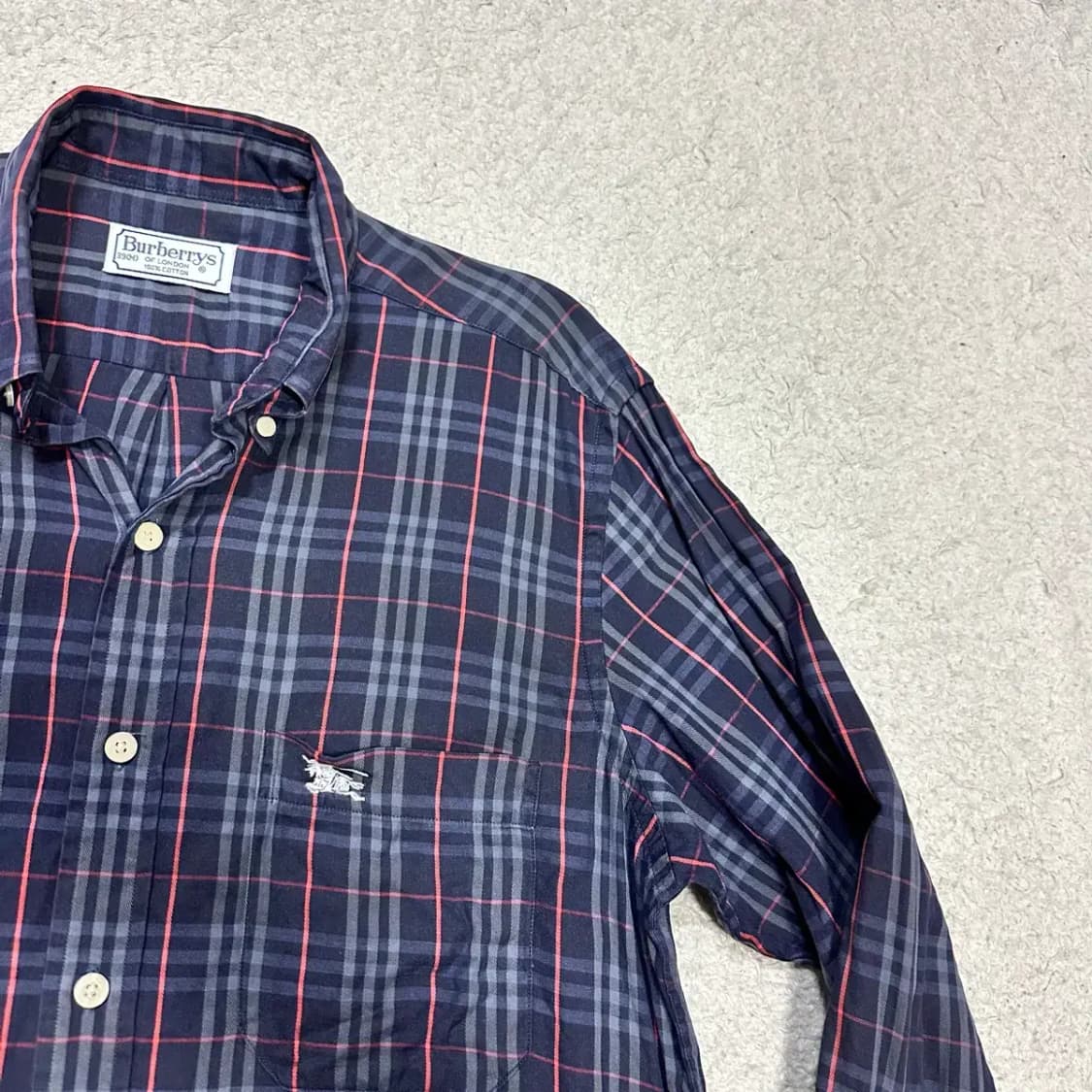 버버리 셔츠 체크 m 상품이미지3
