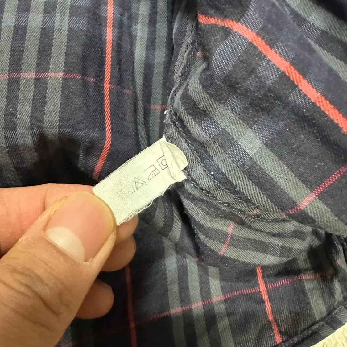 버버리 셔츠 체크 m 상품이미지5