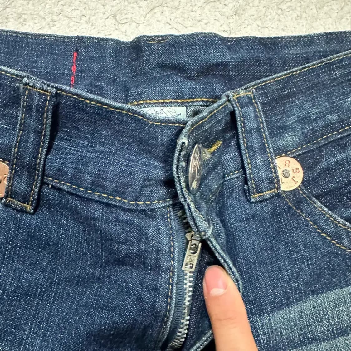 트루릴리젼 청바지 데님 팬츠 32인치 상품이미지3