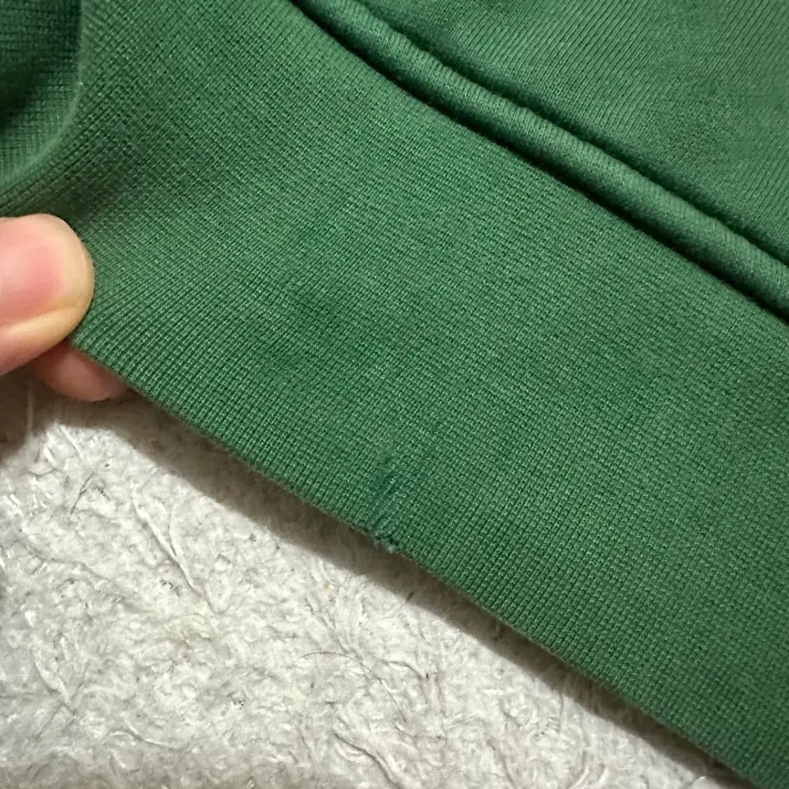 라코스테 스포츠 녹색 후드집업 상품이미지4