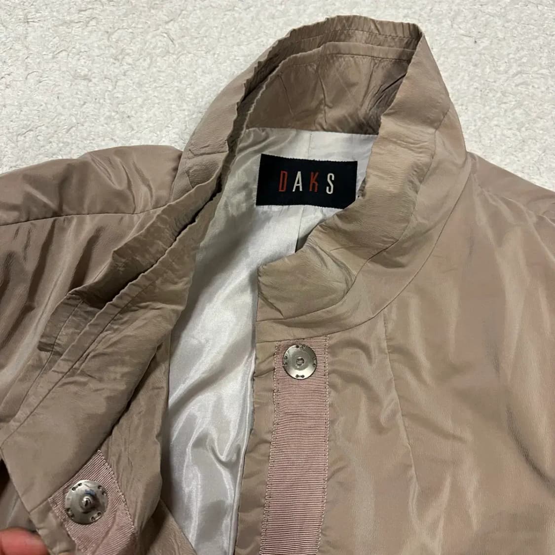 닥스 베이지 코트 점퍼 상품이미지2