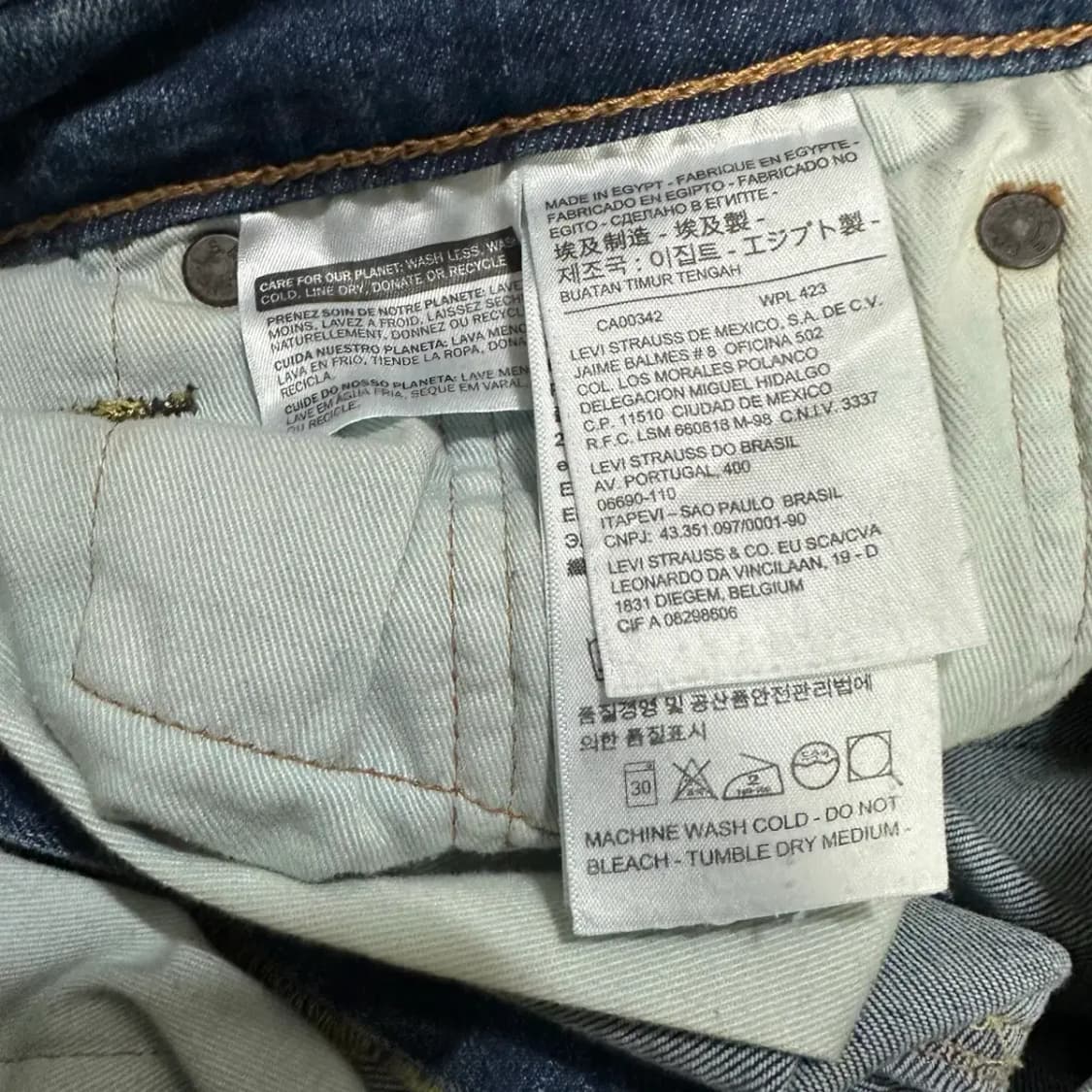 리바이스 511 청바지 데님 팬츠 29인치 상품이미지3
