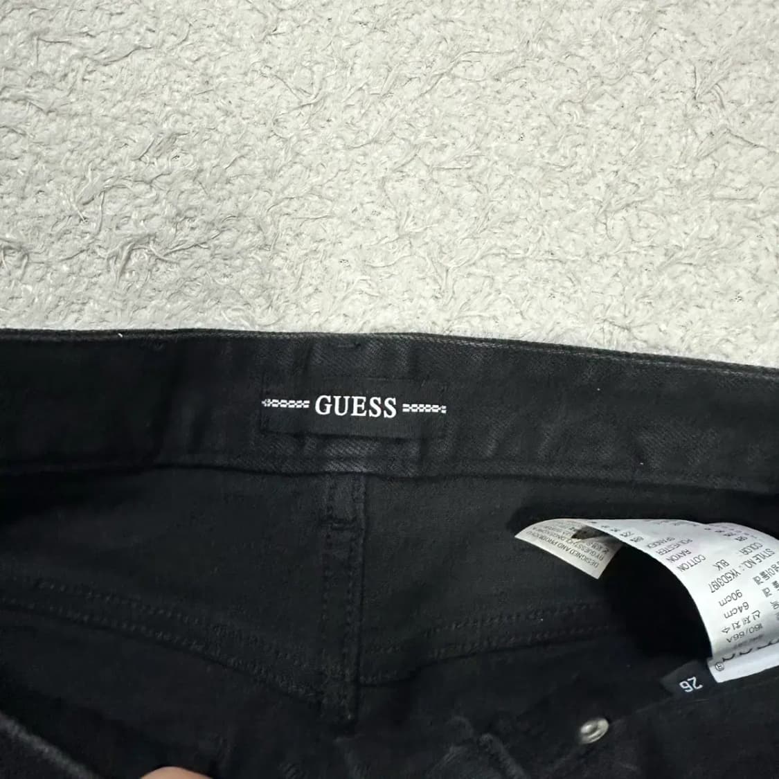 게스 부츠컷 데님 팬츠 여성 25인치 상품이미지3