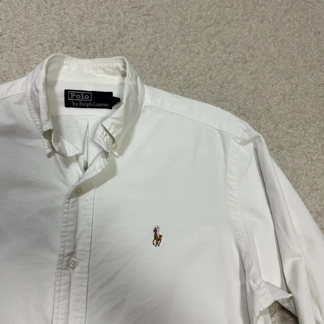 폴로 랄프로렌 화이트 옥스포드 셔츠 46 상품이미지3