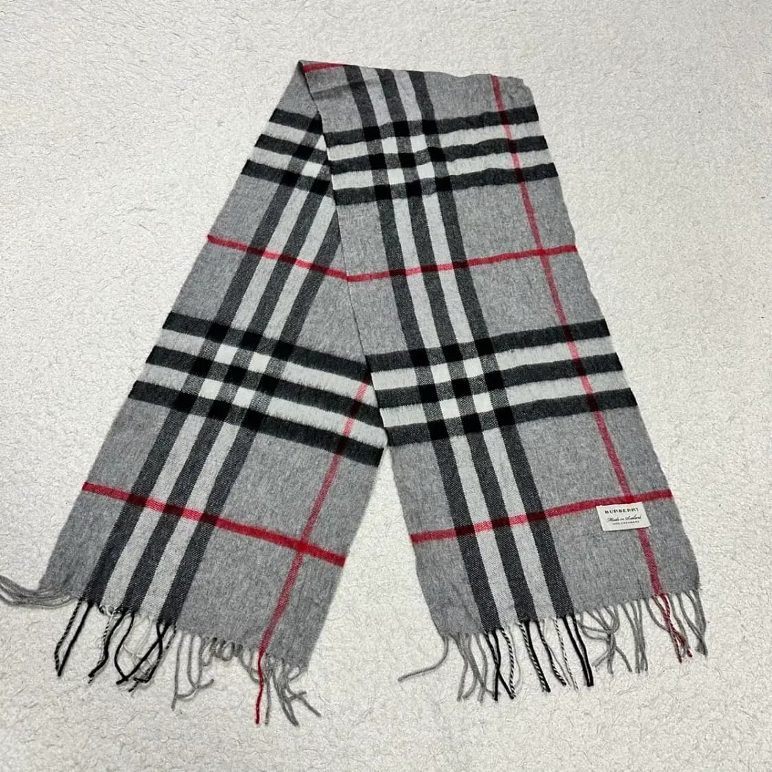 버버리 캐시미어 머플러 목도리 상품이미지1