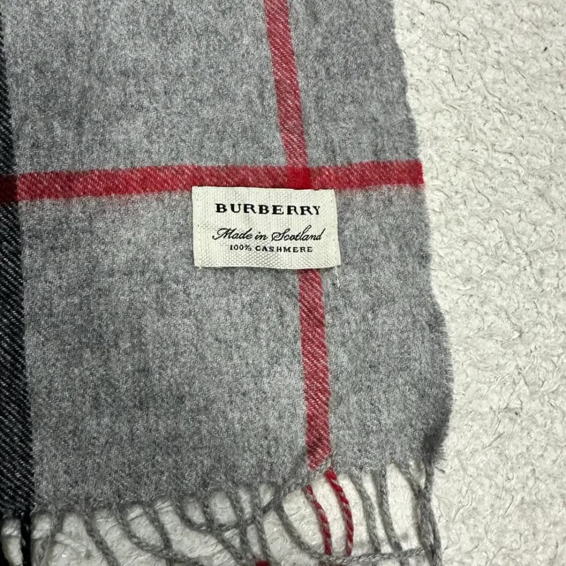 버버리 캐시미어 머플러 목도리 상품이미지5