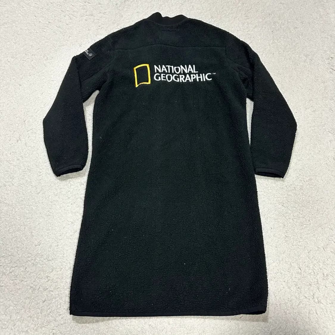 내셔널지오그래픽 뽀글이 롱 플리스 블랙 s 90 상품이미지5