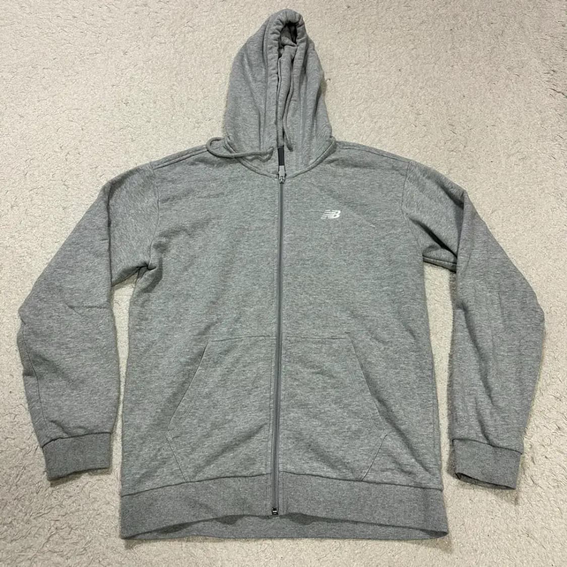 뉴발란스 회색 후드집업 L 100 상품이미지1
