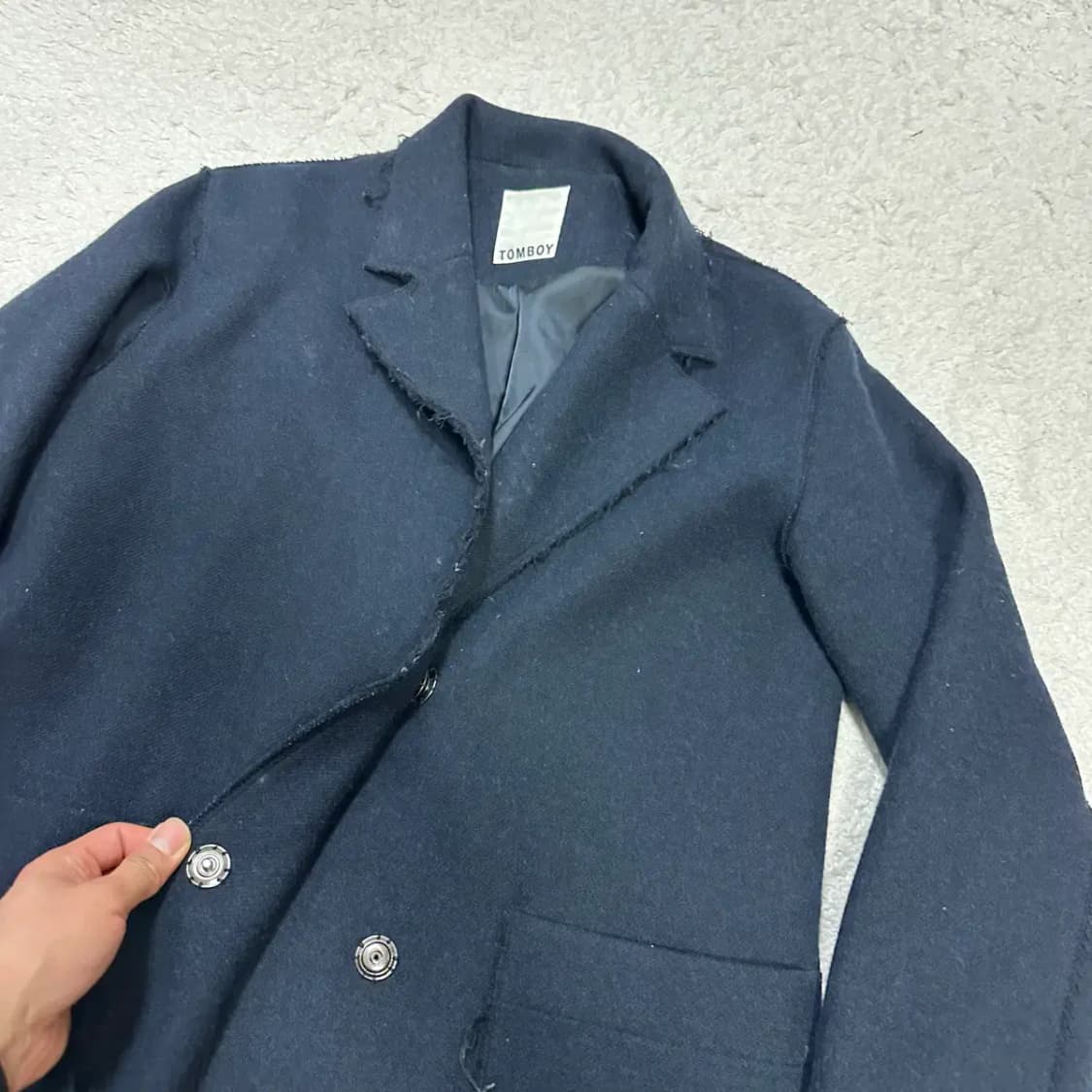 톰보이 모직 자켓 상품이미지4