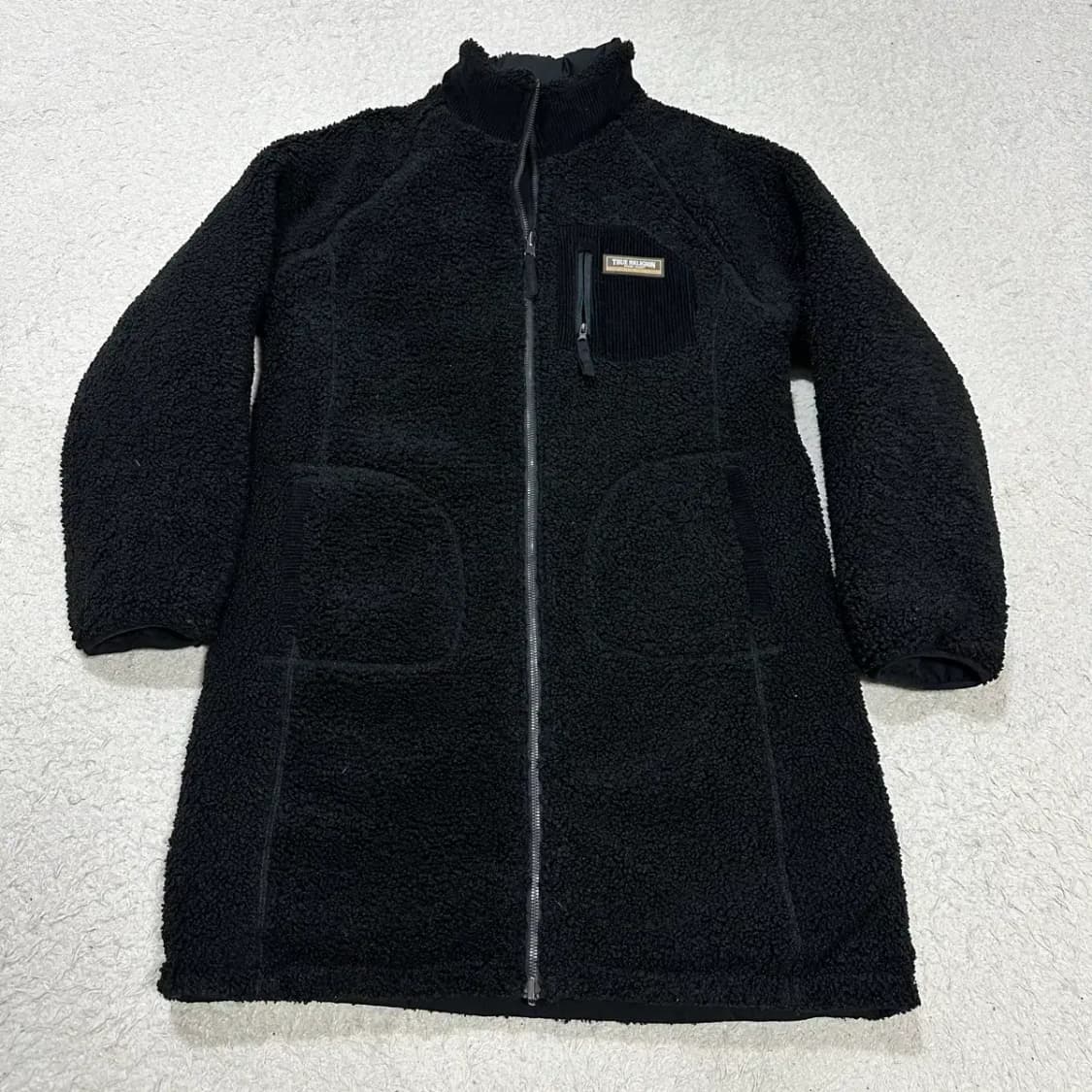 트루릴리젼 리버시블 후리스 롱패딩 m 95 상품이미지1