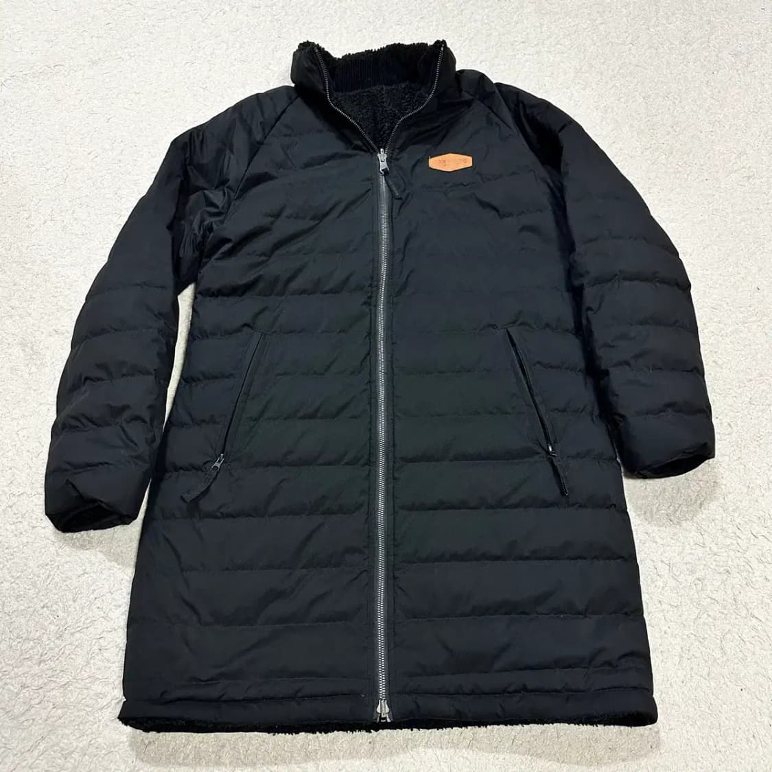 트루릴리젼 리버시블 후리스 롱패딩 m 95 상품이미지4