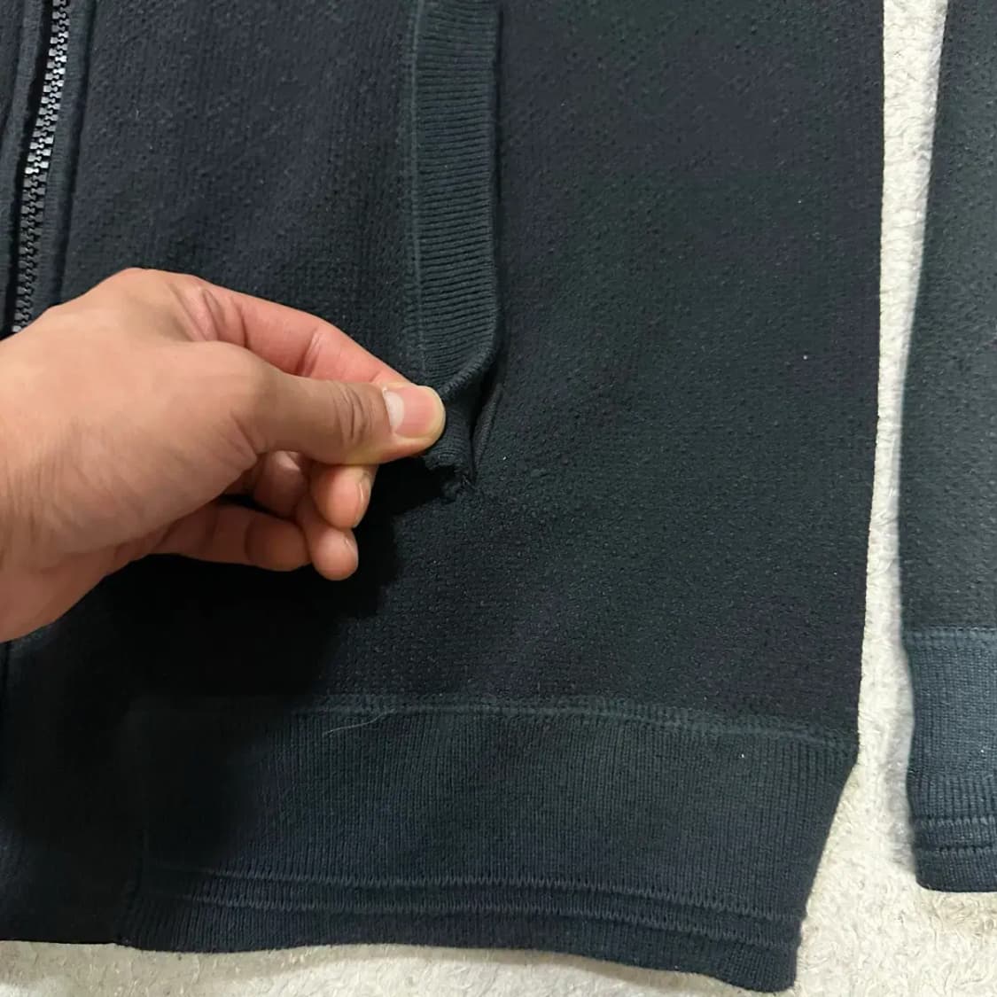 타미힐피거 니트 집업 상품이미지2